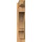 Ekena Millwork Balboa Smooth Craftsman Outlooker, Western Red Cedar, 5 1/2"W x 22"D x 26"H OUT06X22X26BOA04SWR - alternate 3